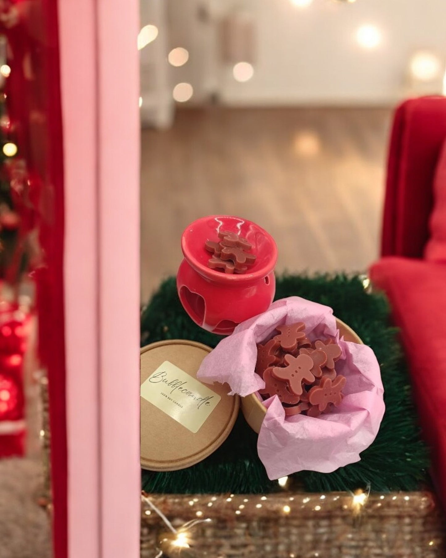 Χειροποίητα Wax Melts Box GingerBread mini