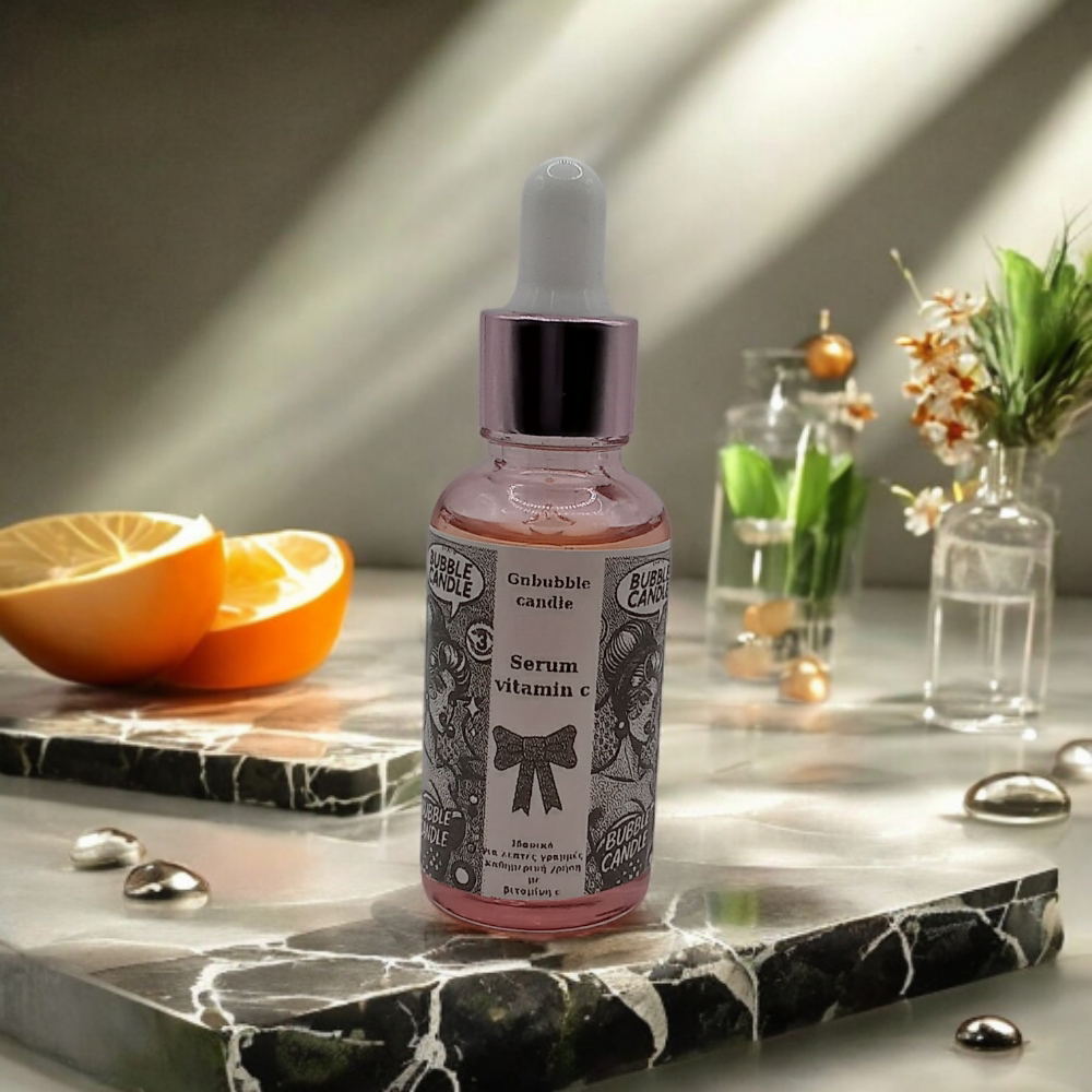 Bubblecandle Glow Serum – Ορός Βιταμίνης C & Κουρκουμά για Λαμπερή Επιδερμίδα