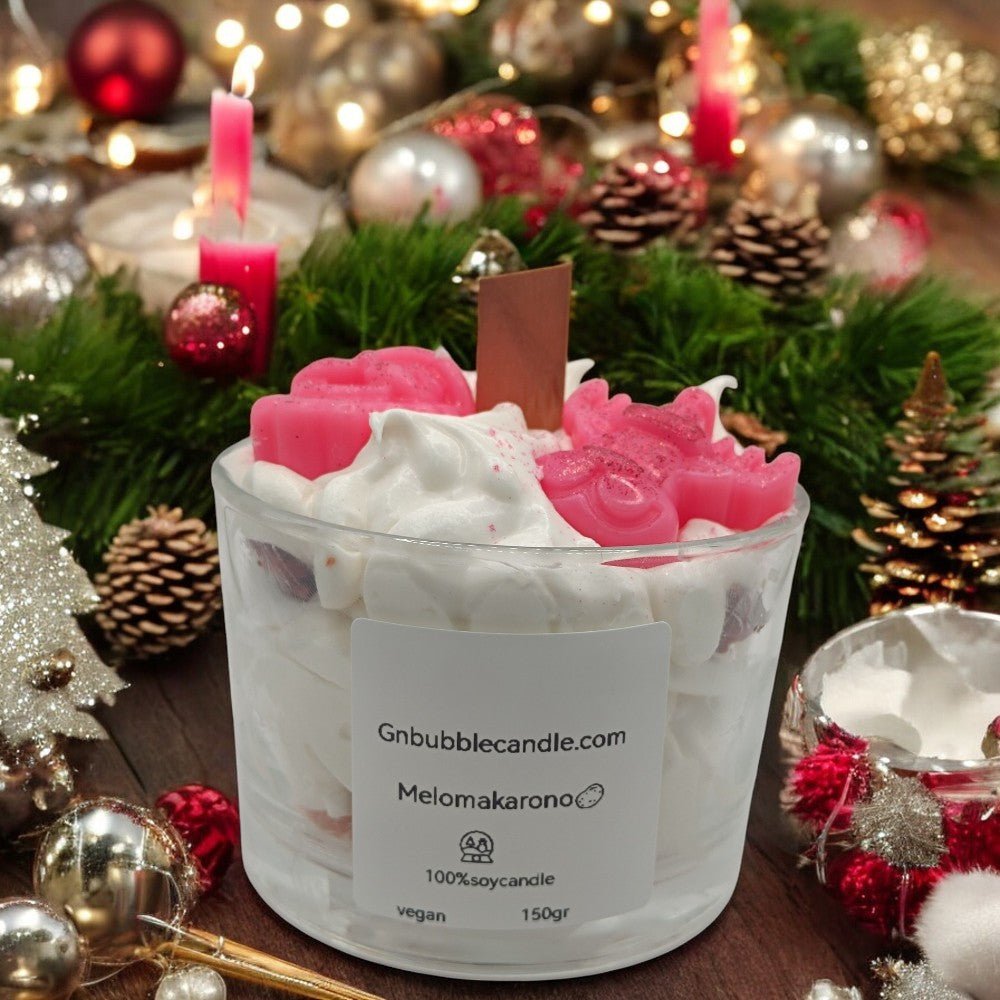 Κερί Σόγιας Melomakarono Christmas Delight 150 gr - BubbleCandles