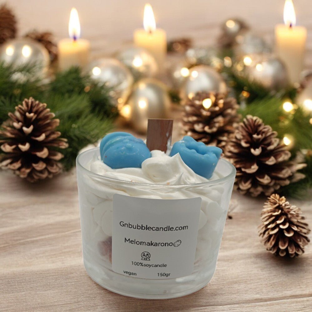 Κερί Σόγιας Melomakarono Christmas Delight 150 gr - BubbleCandles